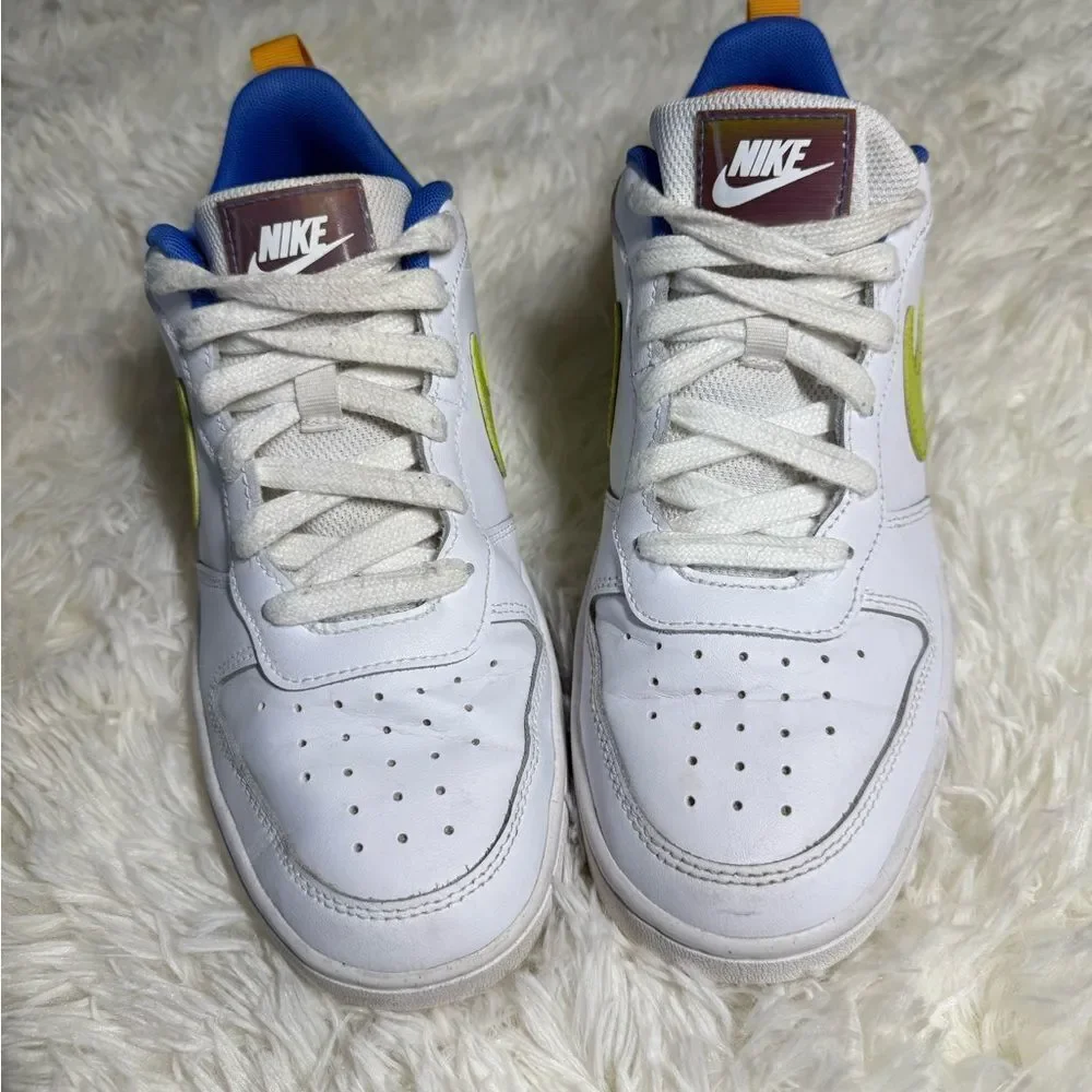 Nike Vibrant Blue and Orange Athletic Shoes